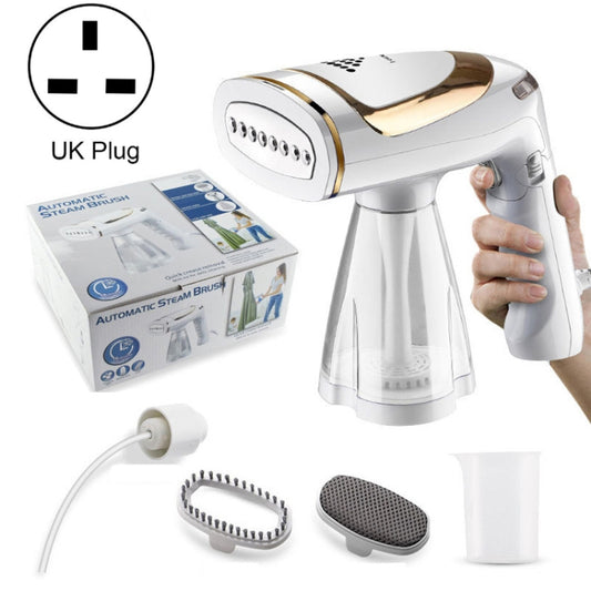 1600W  Handheld Folding Iron Mini Steam Iron, Color: White Single Gear(UK Plug) - Garment Steamer by buy2fix | Online Shopping UK | buy2fix