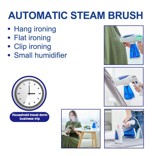 1600W  Handheld Folding Iron Mini Steam Iron, Color: White Single Gear(UK Plug) - Garment Steamer by buy2fix | Online Shopping UK | buy2fix
