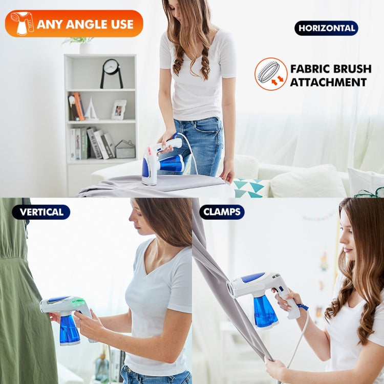 1600W  Handheld Folding Iron Mini Steam Iron, Color: White Single Gear(US Plug) - Garment Steamer by buy2fix | Online Shopping UK | buy2fix