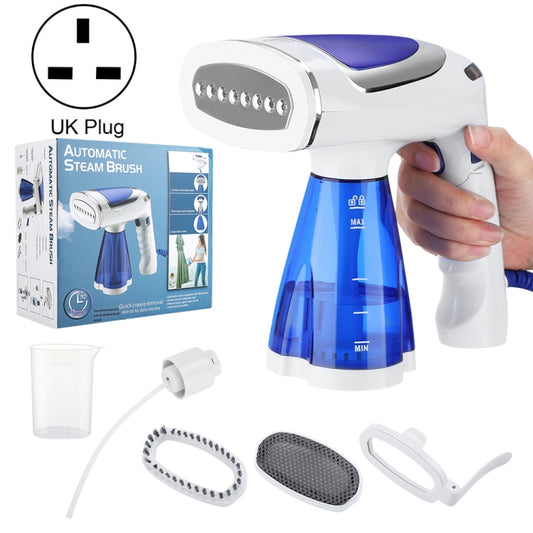 1600W  Handheld Folding Iron Mini Steam Iron, Color: Blue 3 Gear(UK Plug) - Garment Steamer by buy2fix | Online Shopping UK | buy2fix