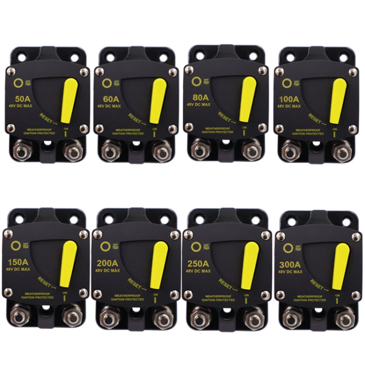 300A CB6 Car RV Yacht Audio Restore Insurance Holder Switch - Fuse by buy2fix | Online Shopping UK | buy2fix