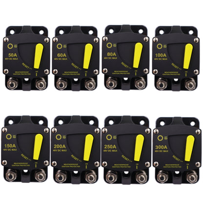 300A CB6 Car RV Yacht Audio Restore Insurance Holder Switch - Fuse by buy2fix | Online Shopping UK | buy2fix