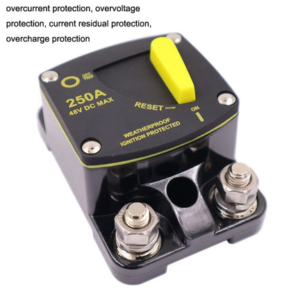 300A CB6 Car RV Yacht Audio Restore Insurance Holder Switch - Fuse by buy2fix | Online Shopping UK | buy2fix
