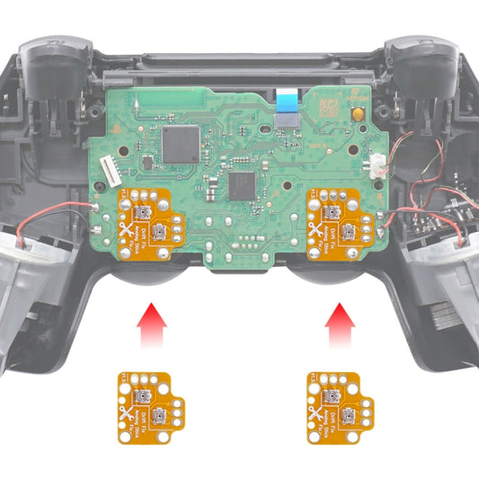 2 PCS Controller Analog Thumb Stick Drift Fix Mod For PS5 / PS4 / Xbox One(Orange) - PS5 Spare Parts by buy2fix | Online Shopping UK | buy2fix