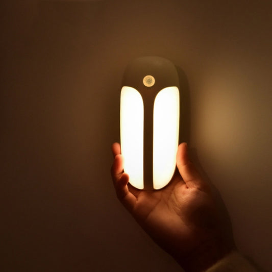 USB Rechargeable Firefly Smart Body Sensor LED Light(Natural Light) - Sensor LED Lights by buy2fix | Online Shopping UK | buy2fix