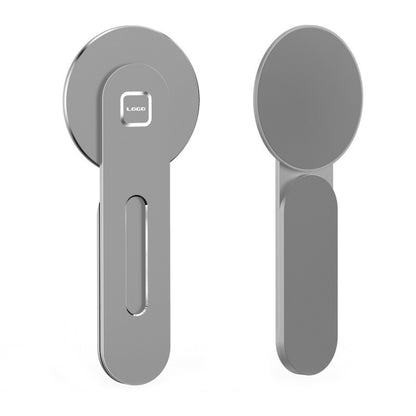 Laptop Phone Expansion Bracket Aluminum Magnetic Phone Stand(Silver) - Laptop Stand by buy2fix | Online Shopping UK | buy2fix