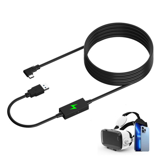 For Meta Quest Pro USB To Type-C VR Headset Data Line Cable 5m - VR Accessories by buy2fix | Online Shopping UK | buy2fix
