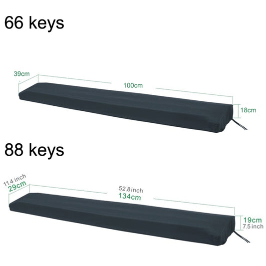 With Drawing Rope Dust -Proof Waterproof Adjustable Electronic Piano Hood, Style: 61 Keys - Keyboard Accessories by buy2fix | Online Shopping UK | buy2fix