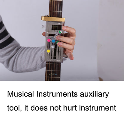 Folk Ukulele Guitar Chord Assist Beginners Guitar Boosters(Gold) by buy2fix