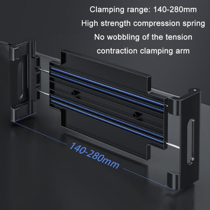 Multifunctional Car Dashboard Suction Cup Phone Clip Folding Holder, Model: KS06 by buy2fix