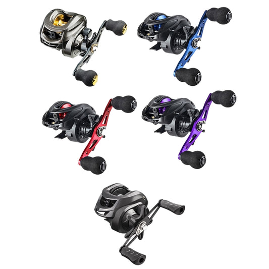 High Speed Long-throw Outdoor Fishing Anti-explosive Line Fishing Reels, Specification: AC2000 Purple Left - Fishing Reels by buy2fix | Online Shopping UK | buy2fix