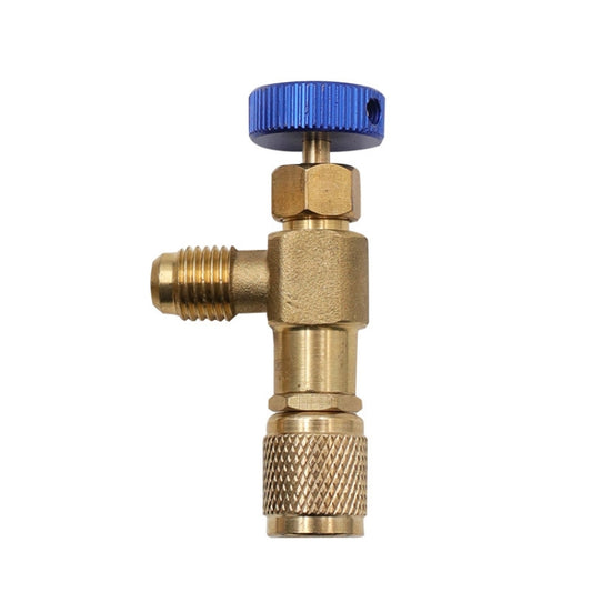 Air Conditioner Fluoridation Safety Valve Refrigerant Filling Connector(Side R22 Bottom R22) - Air Conditioning System by buy2fix | Online Shopping UK | buy2fix