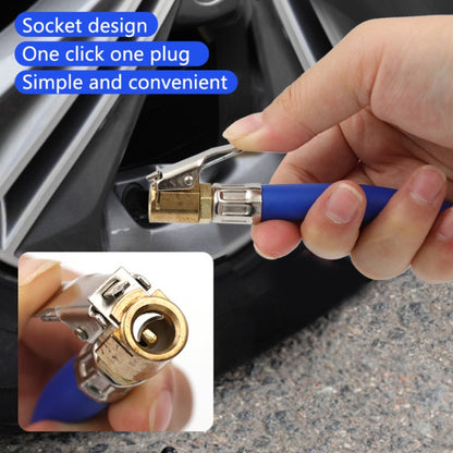 2 PCS Bicycle Car Tire Rubber Tube Pump Nozzle, Specification: 9.5mm Blue by buy2fix
