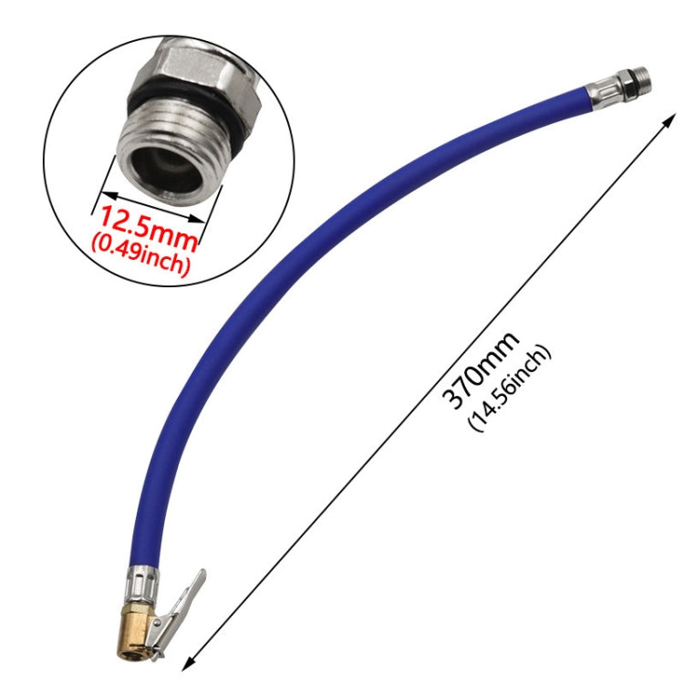 2 PCS Bicycle Car Tire Rubber Tube Pump Nozzle, Specification: 12.5mm Blue by buy2fix