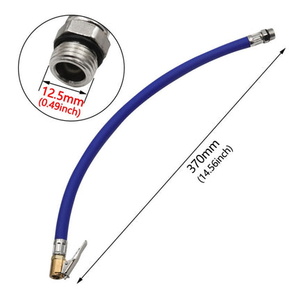 2 PCS Bicycle Car Tire Rubber Tube Pump Nozzle, Specification: 12.5mm Blue by buy2fix