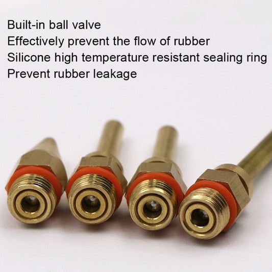 Hot Melt Glue Tool Copper Nozzle Fine Hole Dispensing Head, Size: 2.0x70mm by buy2fix