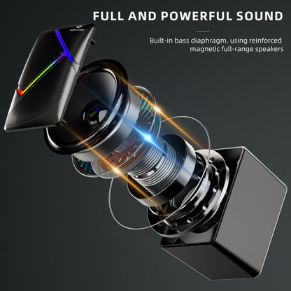 Dark Alien S-510 Computer USB Wired Computer Stereo Home Multifunctional Stereo, Cable Length: 1.2m by Dark Alien