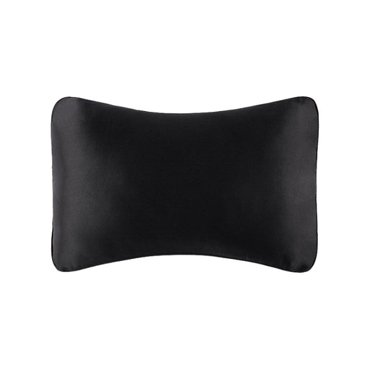 TZ19 Silk Car Head Pillow Car Memory Foam Comfort Lumbar Support(Black) - Seat Accessories by buy2fix | Online Shopping UK | buy2fix