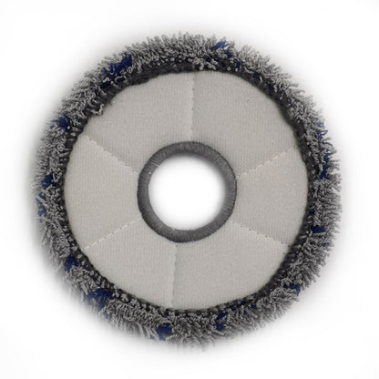 For Ecovacs Deebot N9+ 2pcs Robot Vacuum Cleaner Steam Mop Cloth(Ripple) - For ECOVACS Accessories by buy2fix | Online Shopping UK | buy2fix