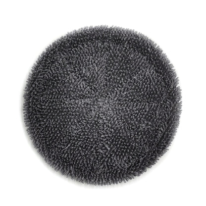 For Ecovacs Deebot N9+ 2pcs Robot Vacuum Cleaner Steam Mop Cloth(Full Hair Ash) - For ECOVACS Accessories by buy2fix | Online Shopping UK | buy2fix