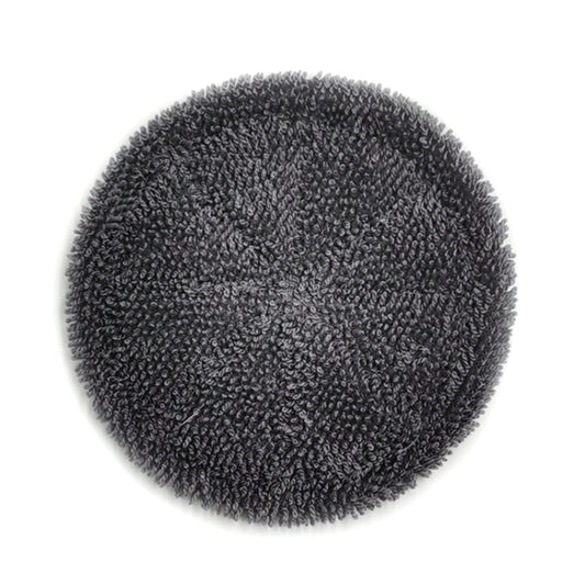 For Ecovacs Deebot N9+ 2pcs Robot Vacuum Cleaner Steam Mop Cloth(Full Hair Ash) - For ECOVACS Accessories by buy2fix | Online Shopping UK | buy2fix