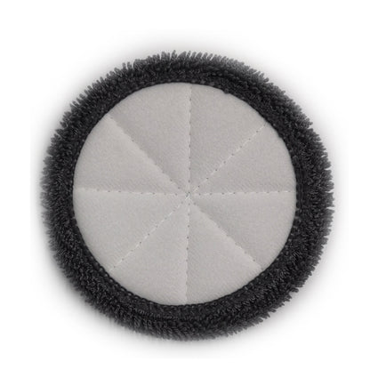 For Ecovacs Deebot N9+ 2pcs Robot Vacuum Cleaner Steam Mop Cloth(Full Hair Ash) - For ECOVACS Accessories by buy2fix | Online Shopping UK | buy2fix
