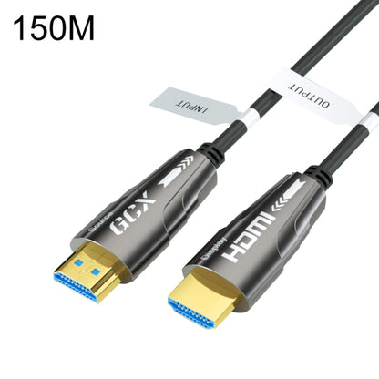 HDMI 2.0 Male To HDMI 2.0 Male 4K HD Active Optical Cable, Cable Length: 150m by buy2fix