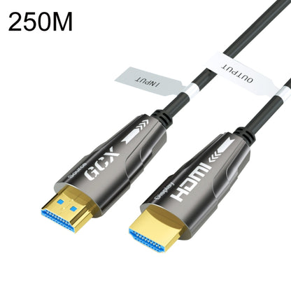 HDMI 2.0 Male To HDMI 2.0 Male 4K HD Active Optical Cable, Cable Length: 250m by buy2fix