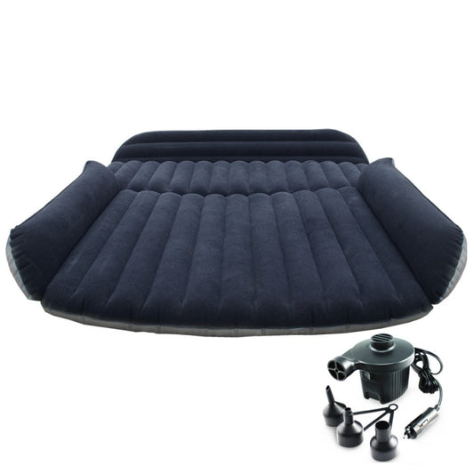 ZQ-418 SUV Rear Trunk Inflatable Bed Cushion Travel Universal Air Bed(Blue Black) - Seat Accessories by buy2fix | Online Shopping UK | buy2fix