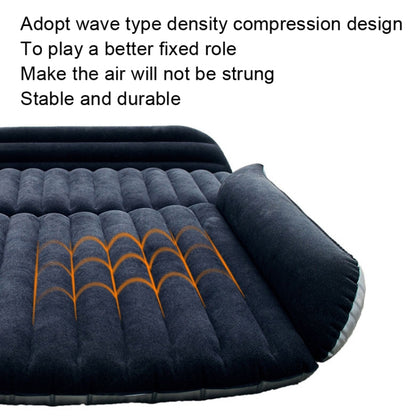ZQ-418 SUV Rear Trunk Inflatable Bed Cushion Travel Universal Air Bed(Blue Black) - Seat Accessories by buy2fix | Online Shopping UK | buy2fix