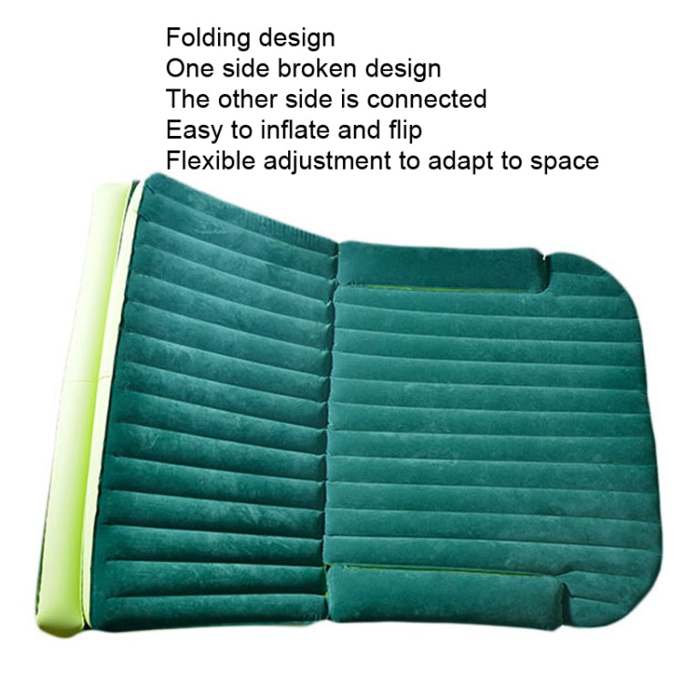 ZQ-418 SUV Rear Trunk Inflatable Bed Cushion Travel Universal Air Bed(Blue Black) - Seat Accessories by buy2fix | Online Shopping UK | buy2fix