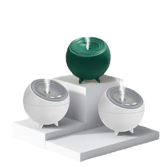 X-H05 250 ml Water Tank Small Humidifier USB Plug-in Sprayers With Night Light(Green) - Air Purifiers & Accessories by buy2fix | Online Shopping UK | buy2fix
