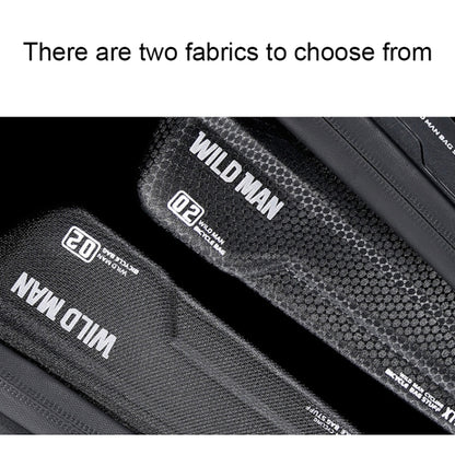 WILD MAN XT2 1L Bicycle EVA Hard Shell Waterproof Phone Touch Screen Beam Bag(Twill) by WILD MAN