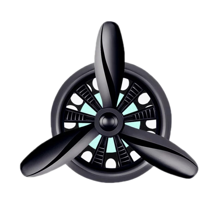 Car Air Outlet Perfume Aromatherapy Swivel Fan(Black Without Light) - Air Freshener by buy2fix | Online Shopping UK | buy2fix