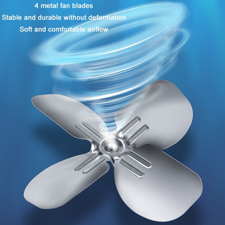 Car Powerful Fixing Clip Cooling High Wind Power Electric Fan, Specification: 8 inch Metal 24V by buy2fix