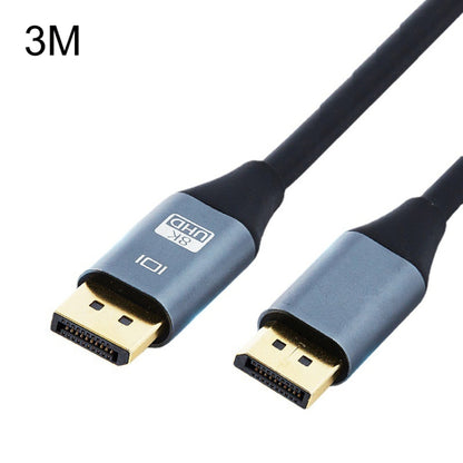 DP1.4 Version 8K DisplayPort Male to Male Electric Graphics Card HD Cable, Length: 3m by buy2fix