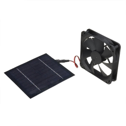 Al-043 20W Solar Mini Fan Bathroom Kitchen Solar Exhaust Fan by buy2fix
