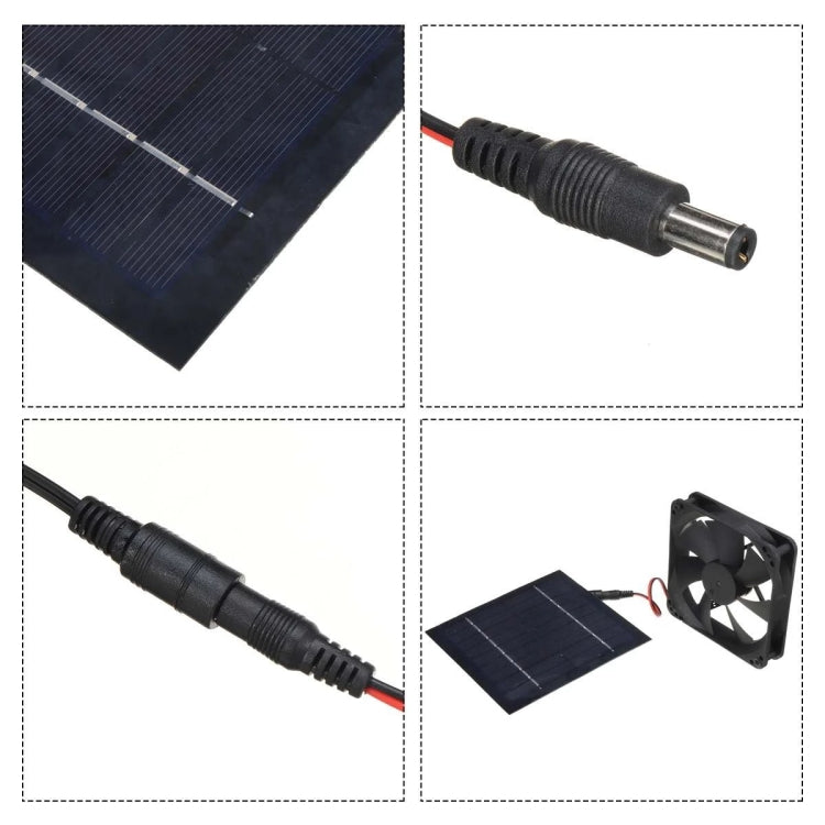 Al-043 20W Solar Mini Fan Bathroom Kitchen Solar Exhaust Fan by buy2fix