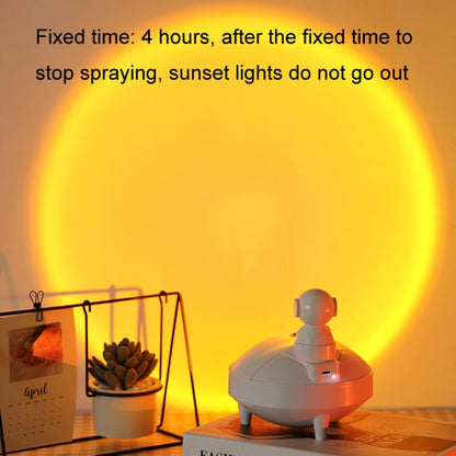 Astronaut Astronaut Humidifier Home Air Sprayer Sunset Lights(Pink) - Air Purifiers & Accessories by buy2fix | Online Shopping UK | buy2fix