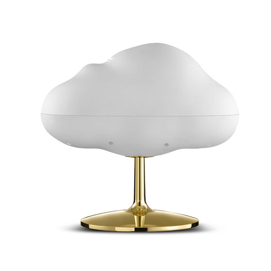 Lampe de table USB avec humidificateur et diffuseur d'arômes Cloud de 270 ml (fond doré)