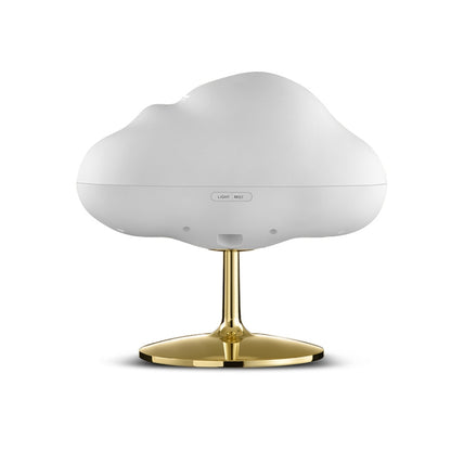270ml Cloud Aroma Diffuser Humidifier  USB Table Lamp(Silver Bottom) - Air Purifiers & Accessories by buy2fix | Online Shopping UK | buy2fix