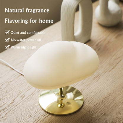 270ml Cloud Aroma Diffuser Humidifier  USB Table Lamp(Gold Bottom) - Air Purifiers & Accessories by buy2fix | Online Shopping UK | buy2fix