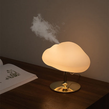270ml Cloud Aroma Diffuser Humidifier  USB Table Lamp(Silver Bottom) - Air Purifiers & Accessories by buy2fix | Online Shopping UK | buy2fix