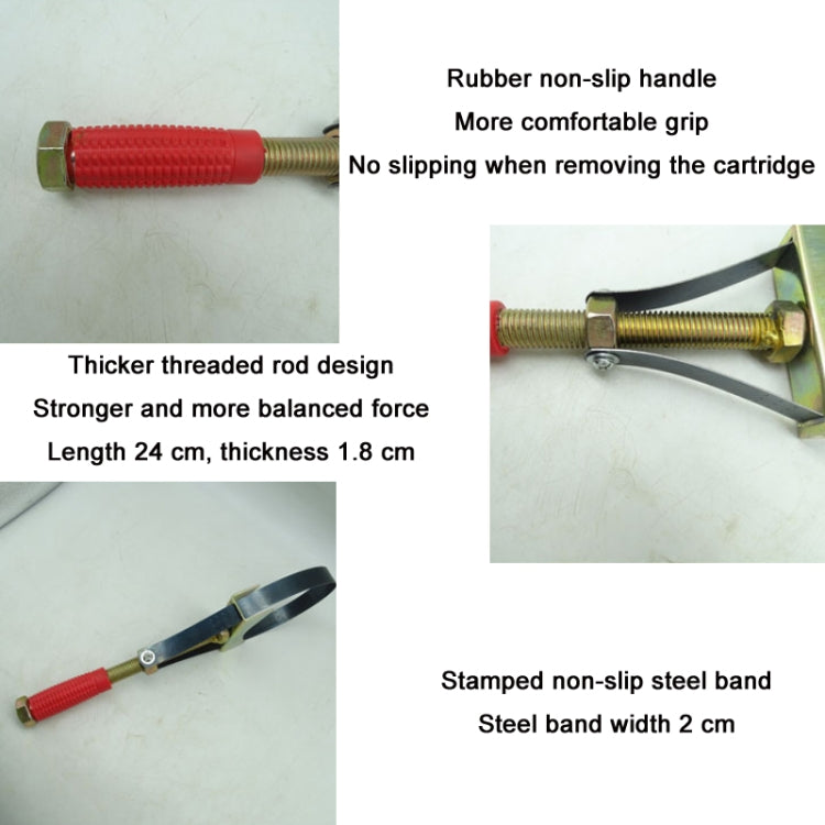 Oil Filter Wrench Adjustable Steel Strap Oil Removal Tool - Hand Tool Sets by buy2fix | Online Shopping UK | buy2fix
