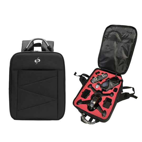 Sac à bandoulière pour Drone DJI FPV, sac de rangement en tissu Oxford étanche et résistant à l'usure (noir)