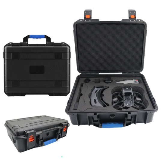 Pour DJI Avata Drone Boîte antidéflagrante Sac antichoc et étanche (noir)