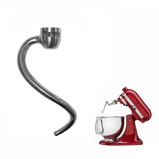 For KitchenAid Stand Mixer  6QT Dough Hook Stainless Steel Accessories - Food Disposer Parts by buy2fix | Online Shopping UK | buy2fix