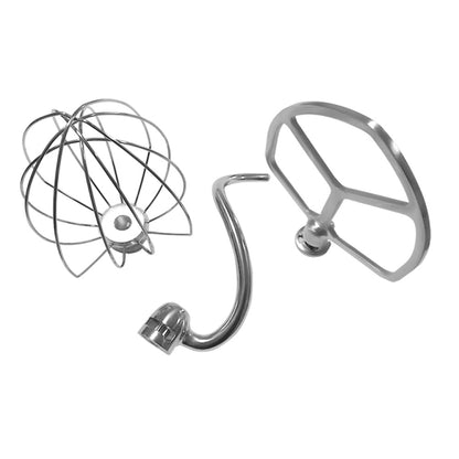 For KitchenAid Stand Mixer  6QT Dough Hook Stainless Steel Accessories - Food Disposer Parts by buy2fix | Online Shopping UK | buy2fix