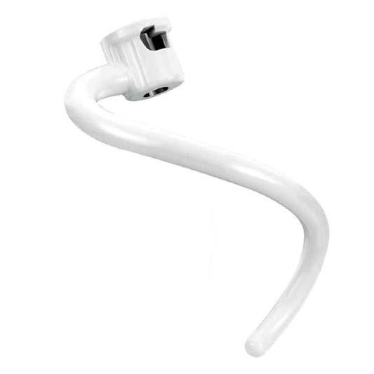 For KitchenAid 6QT Stand Lifting Mixer Bowl Spiral Coating Metal Dough Hook(White) - Food Disposer Parts by buy2fix | Online Shopping UK | buy2fix