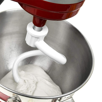 For KitchenAid 6QT Stand Lifting Mixer Bowl Spiral Coating Metal Dough Hook(White) - Food Disposer Parts by buy2fix | Online Shopping UK | buy2fix